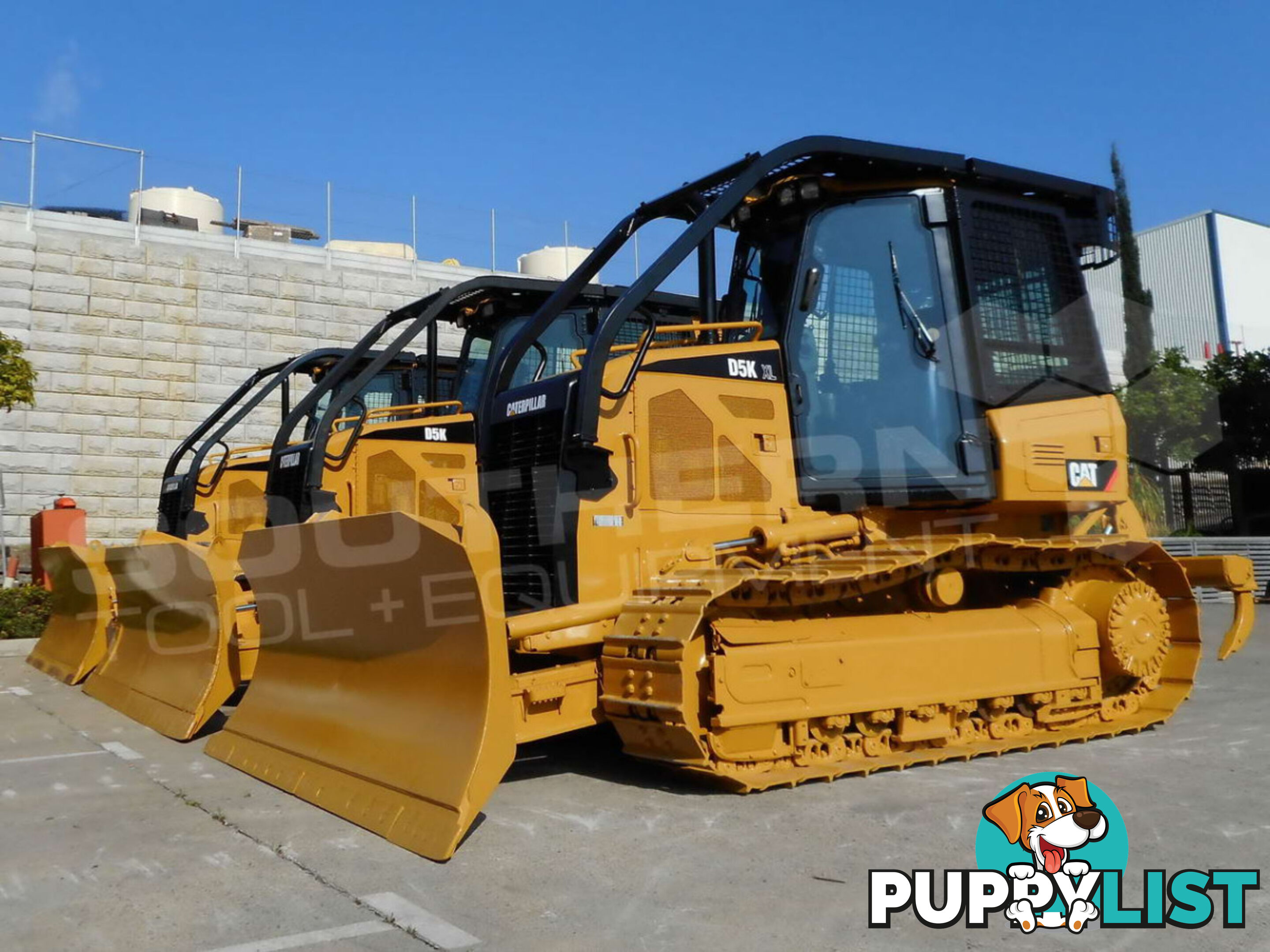 Caterpillar D5K D5K2 Dozers Screens & Sweeps / CAT D5 Forestry guard 