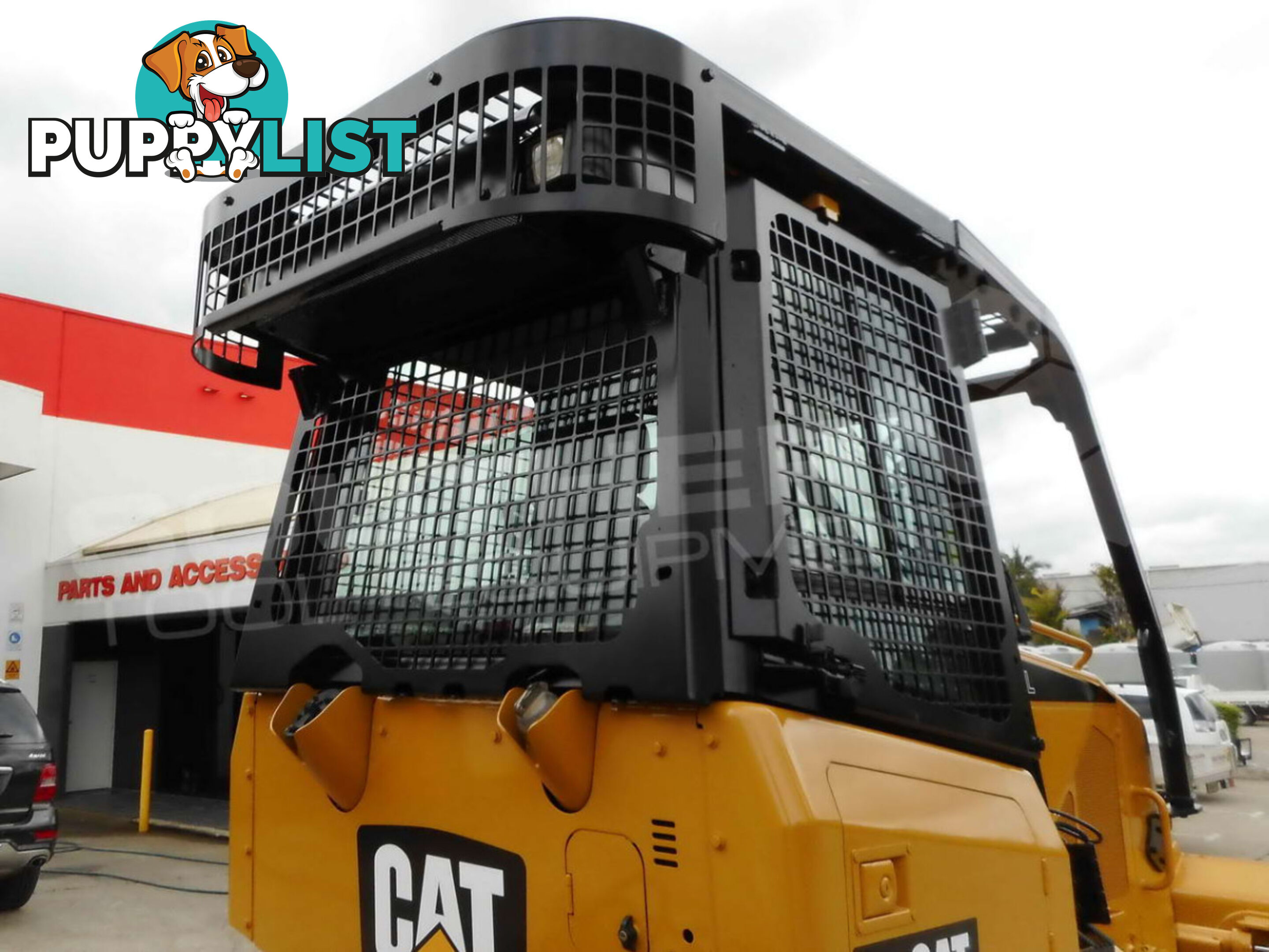 Caterpillar D5K D5K2 Dozers Screens & Sweeps / CAT D5 Forestry guard 