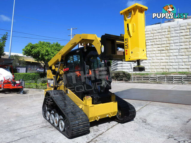  UBTECH Hydraulic Post Driving Silenced Hammer UBT40S Skid Steer Loader 