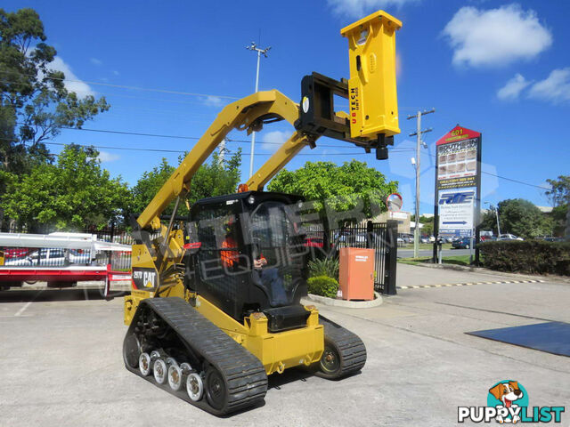  UBTECH Hydraulic Post Driving Silenced Hammer UBT40S Skid Steer Loader 