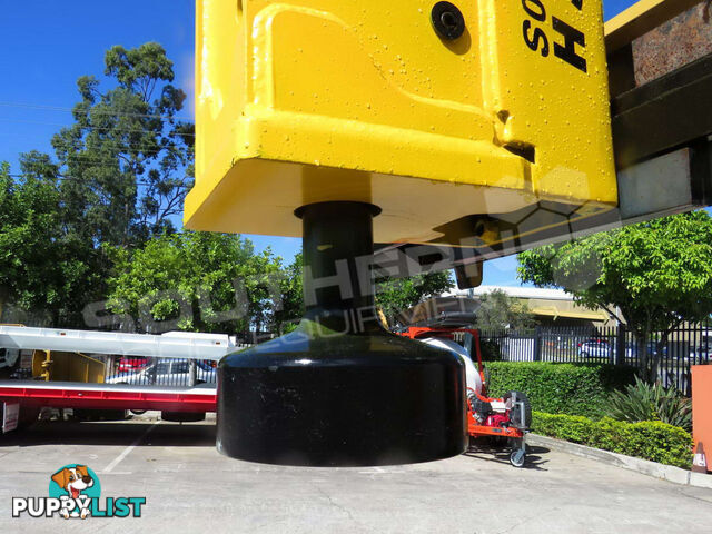  UBTECH Hydraulic Post Driving Silenced Hammer UBT40S Skid Steer Loader 