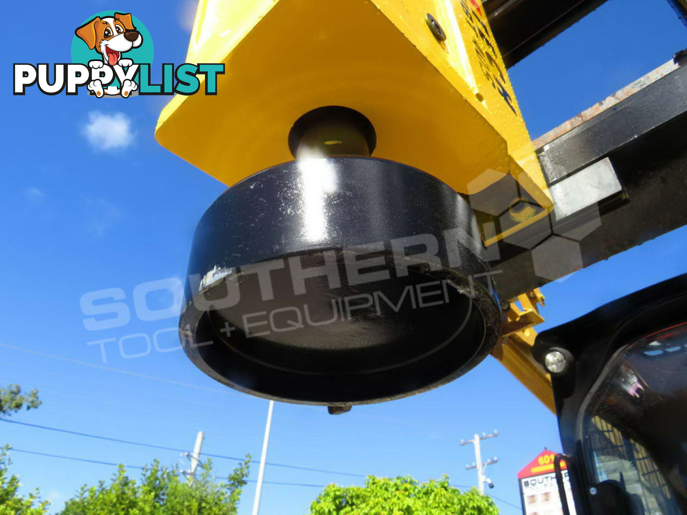  UBTECH Hydraulic Post Driving Silenced Hammer UBT40S Skid Steer Loader 