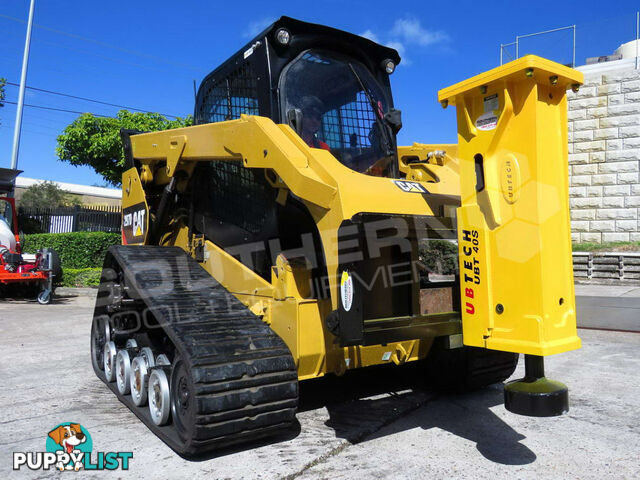  UBTECH Hydraulic Post Driving Silenced Hammer UBT40S Skid Steer Loader 