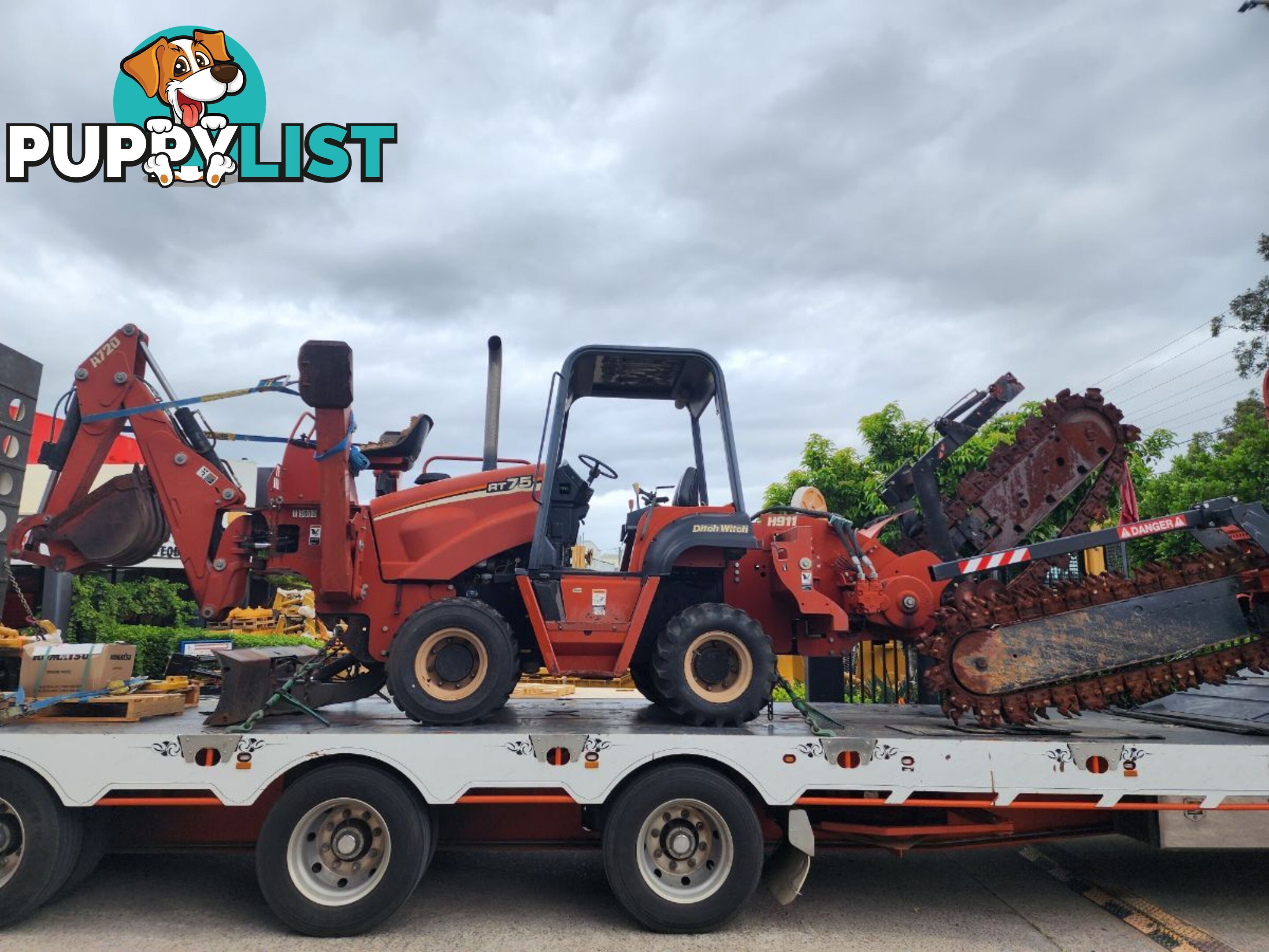 Ditch Witch RT75 Trencher (Stock No. 91542)