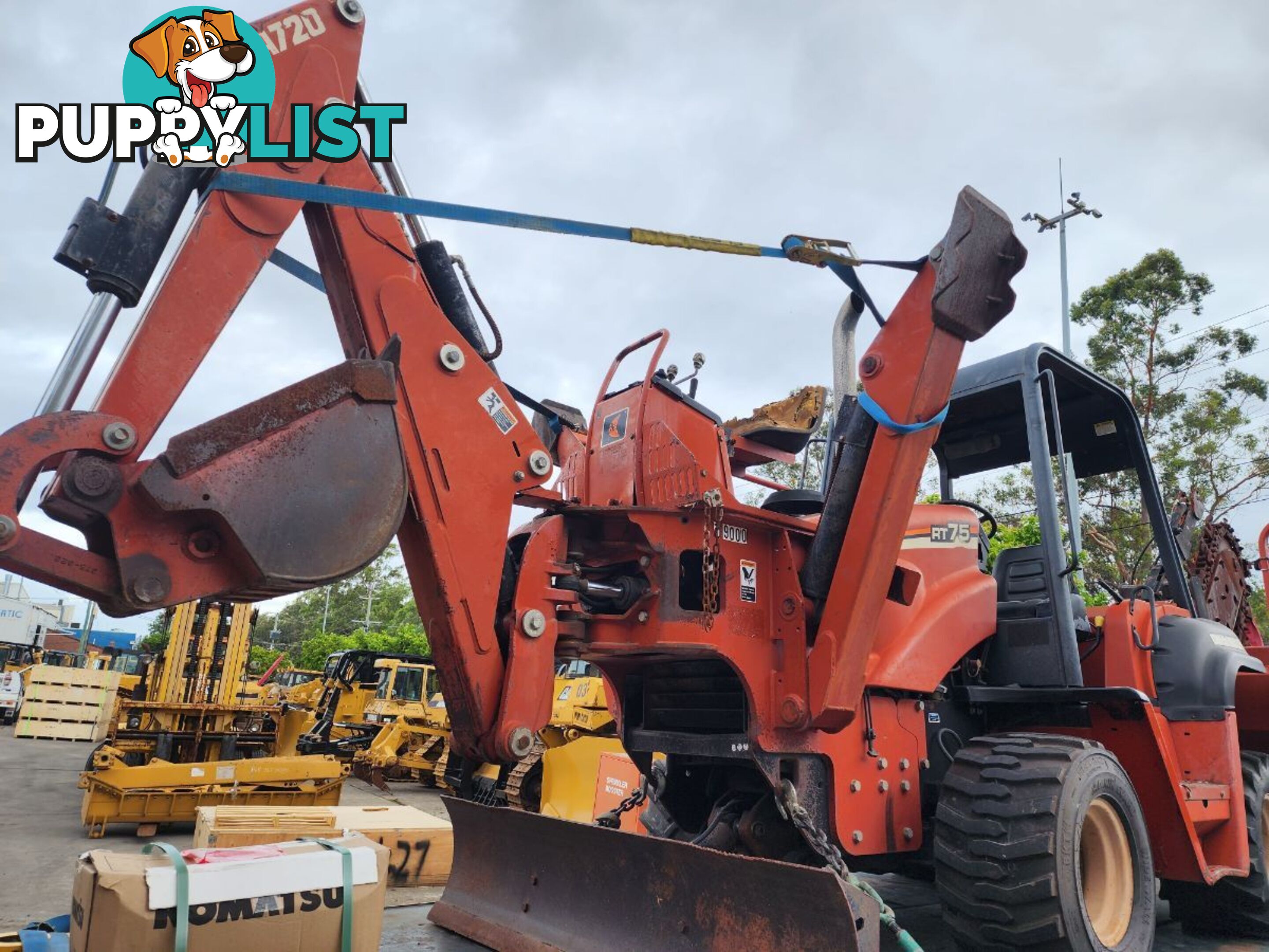 Ditch Witch RT75 Trencher (Stock No. 91542)