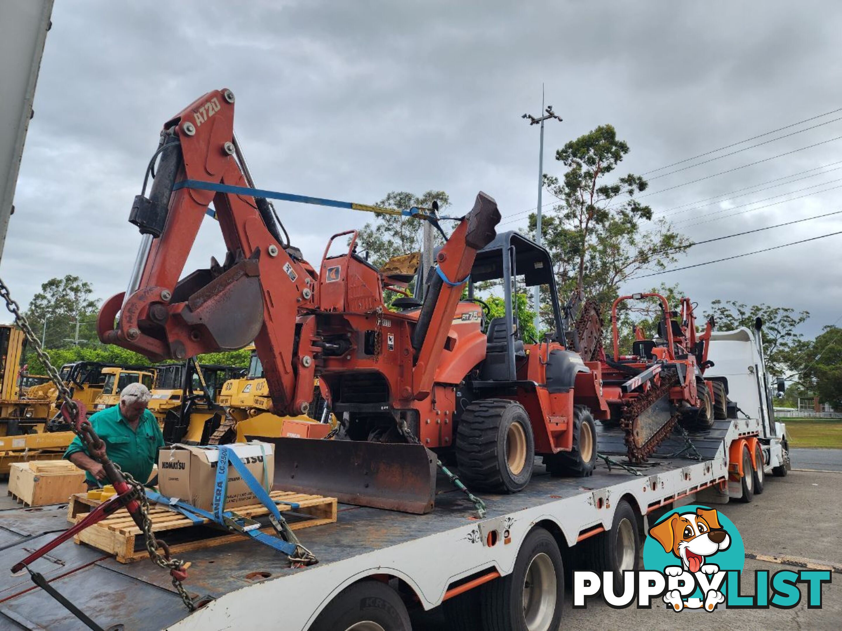 Ditch Witch RT75 Trencher (Stock No. 91542)