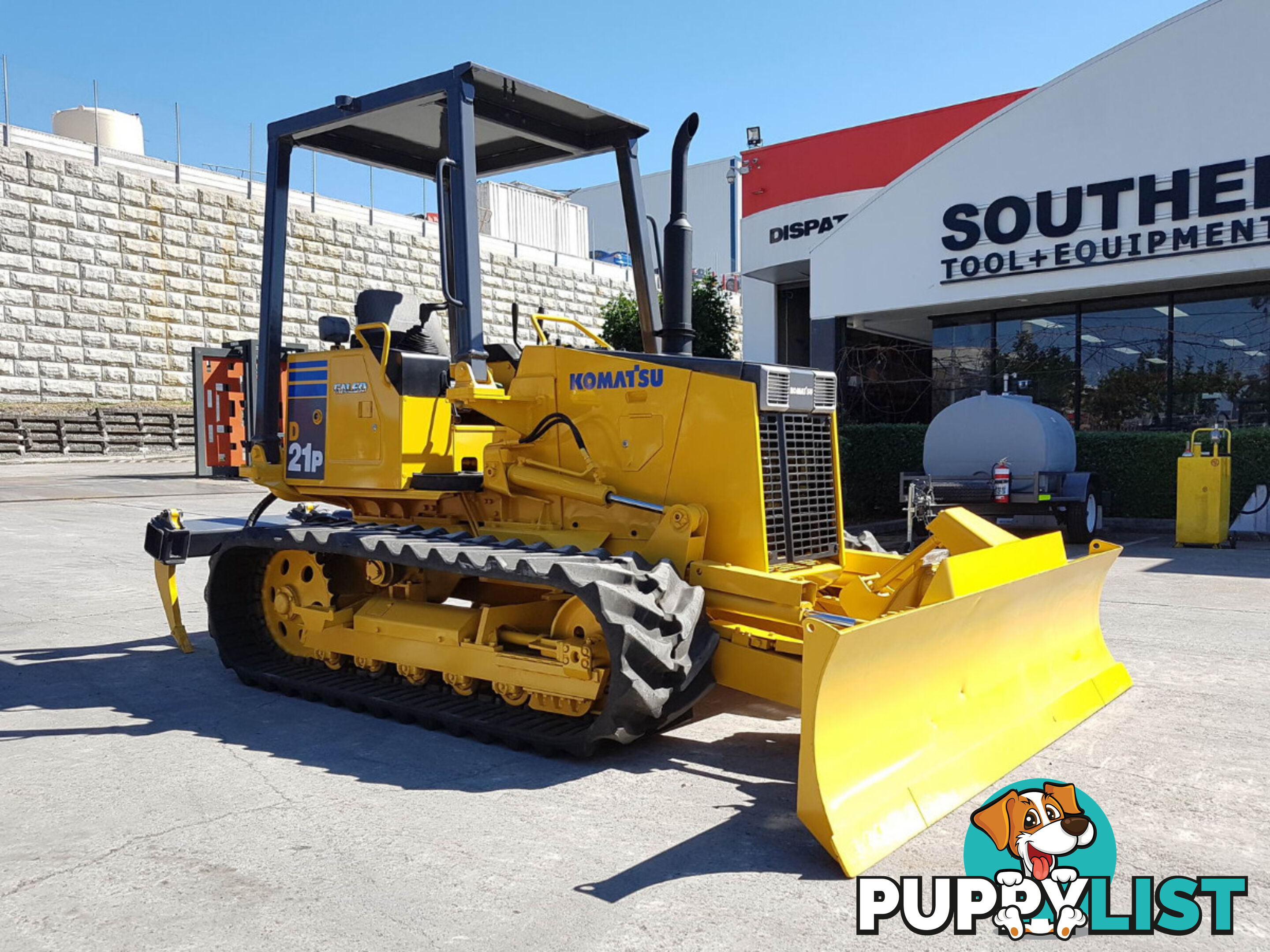 2005 Komatsu D21P-8 Dozer D21 /w Rubber Tracks 