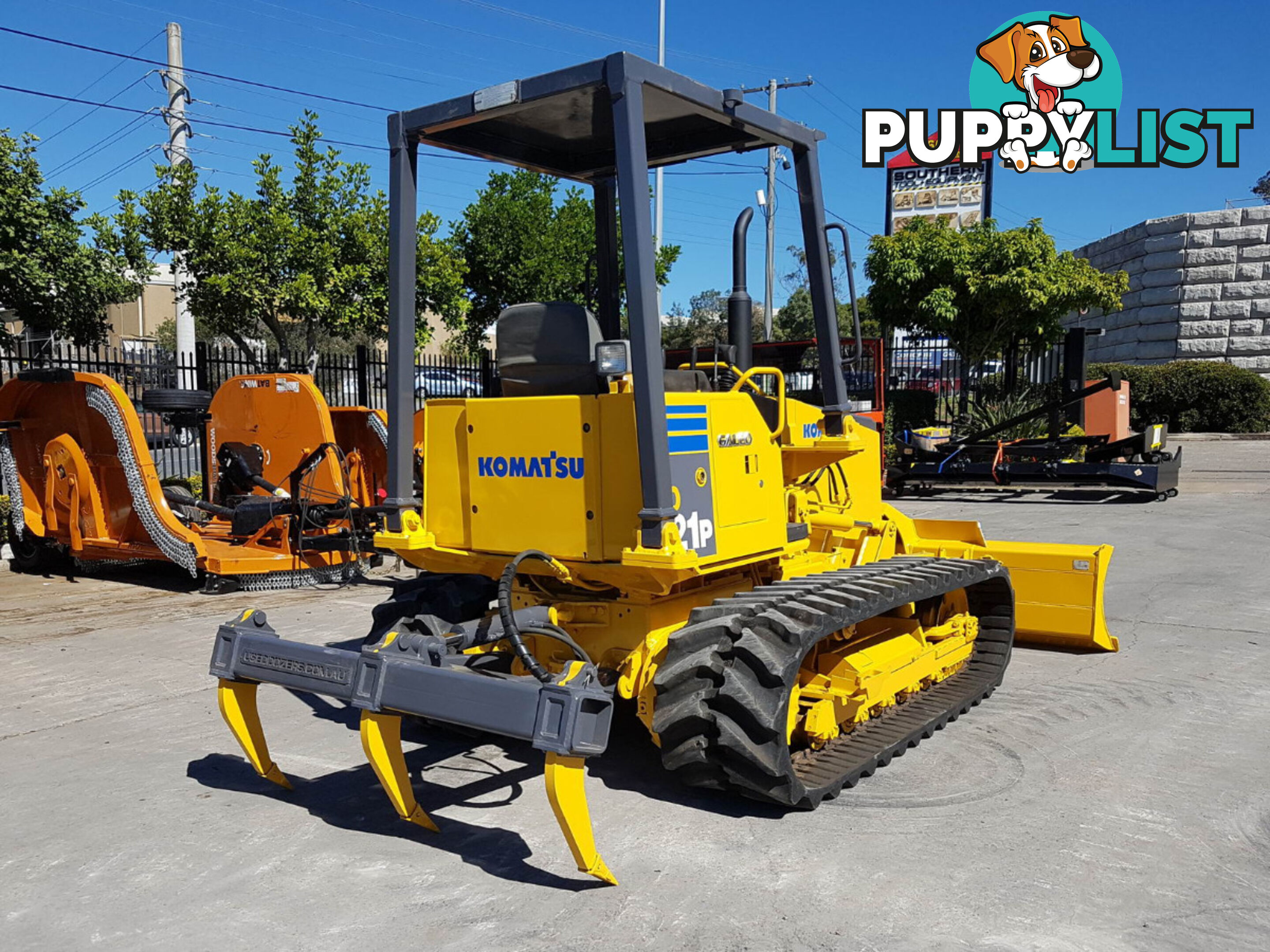 2005 Komatsu D21P-8 Dozer D21 /w Rubber Tracks 