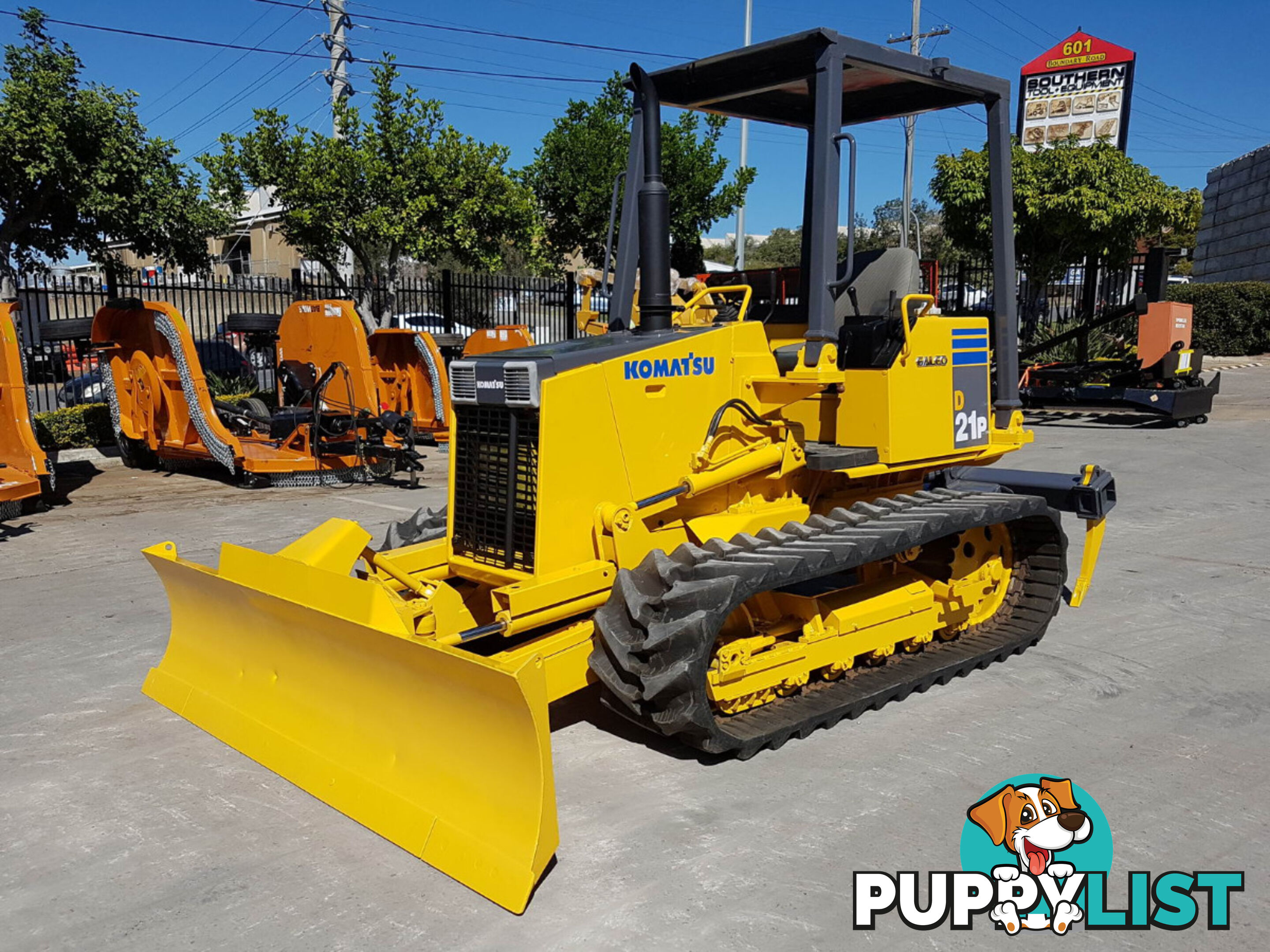 2005 Komatsu D21P-8 Dozer D21 /w Rubber Tracks 