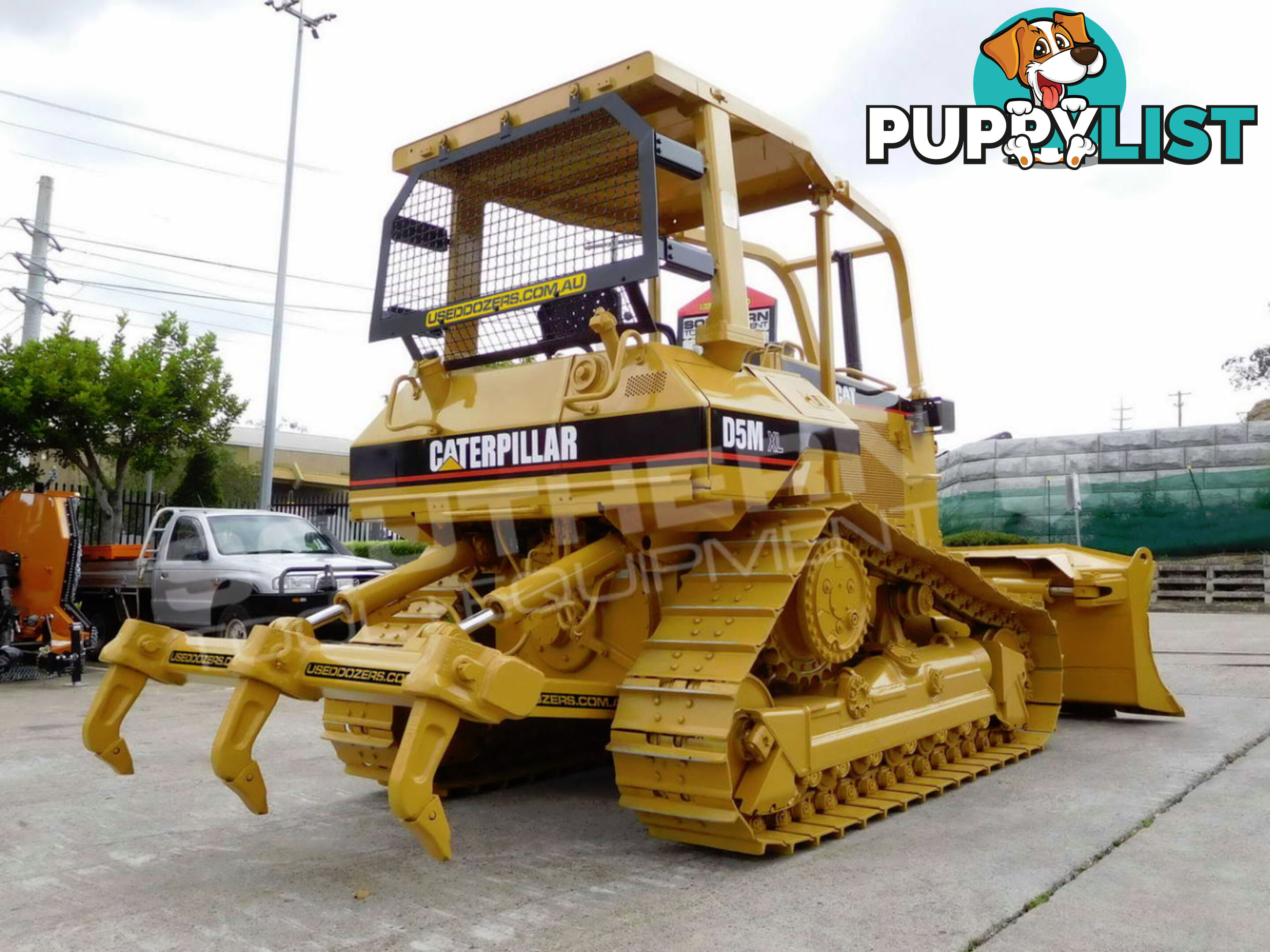 Caterpillar D5M Two Barrel Dozer Rippers