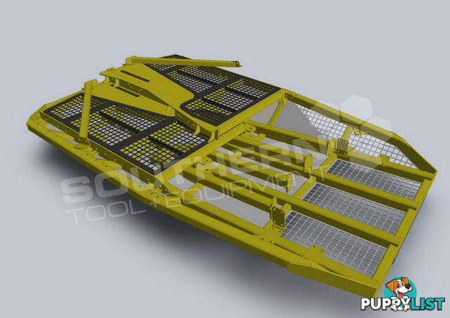 Caterpillar D6 Heavy Duty Turtle Scrub Canopy 