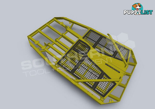 Caterpillar D6 Heavy Duty Turtle Scrub Canopy 