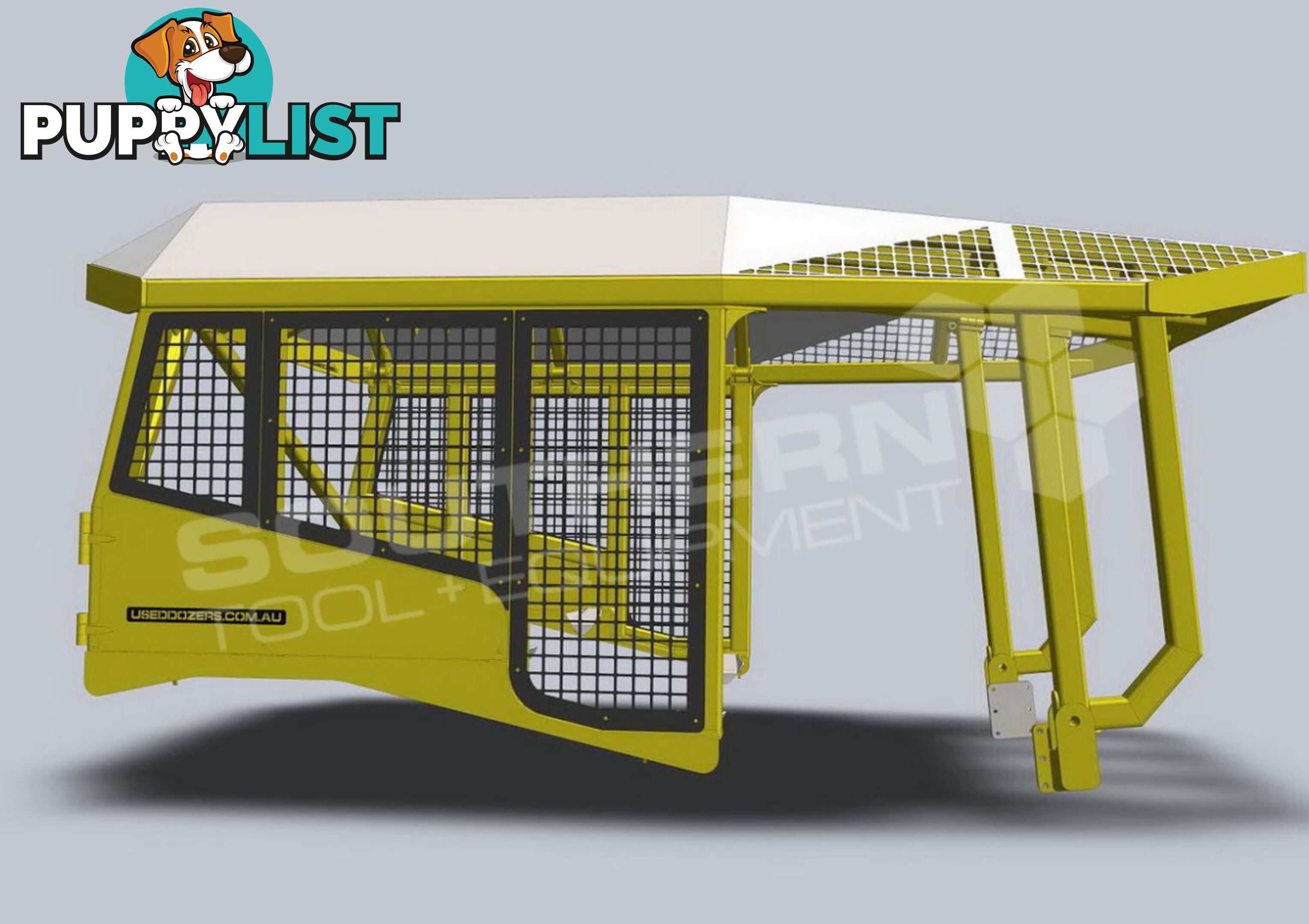 Caterpillar D6 Heavy Duty Turtle Scrub Canopy 