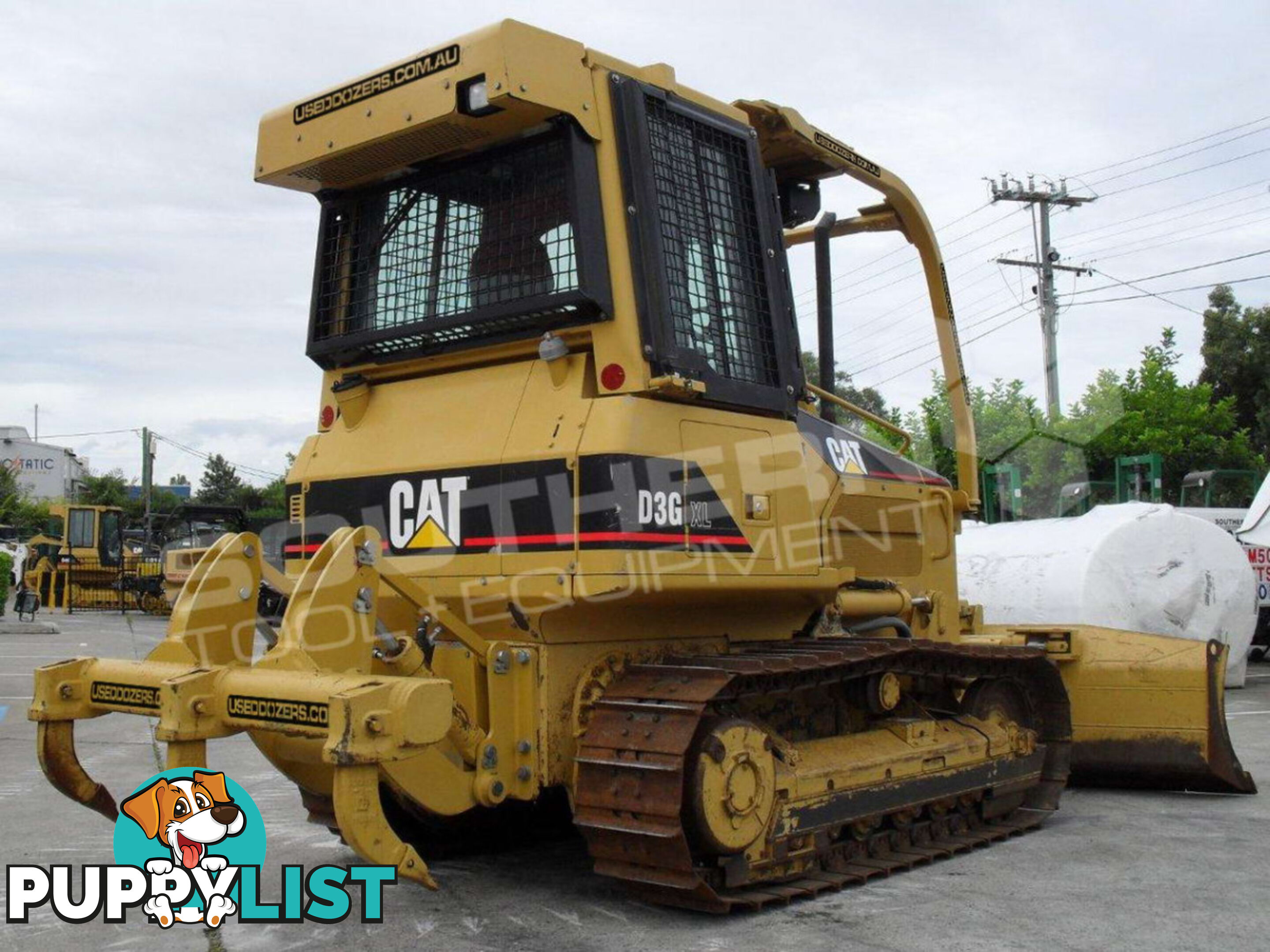 Caterpillar D3G Two Barrel Dozer Rippers