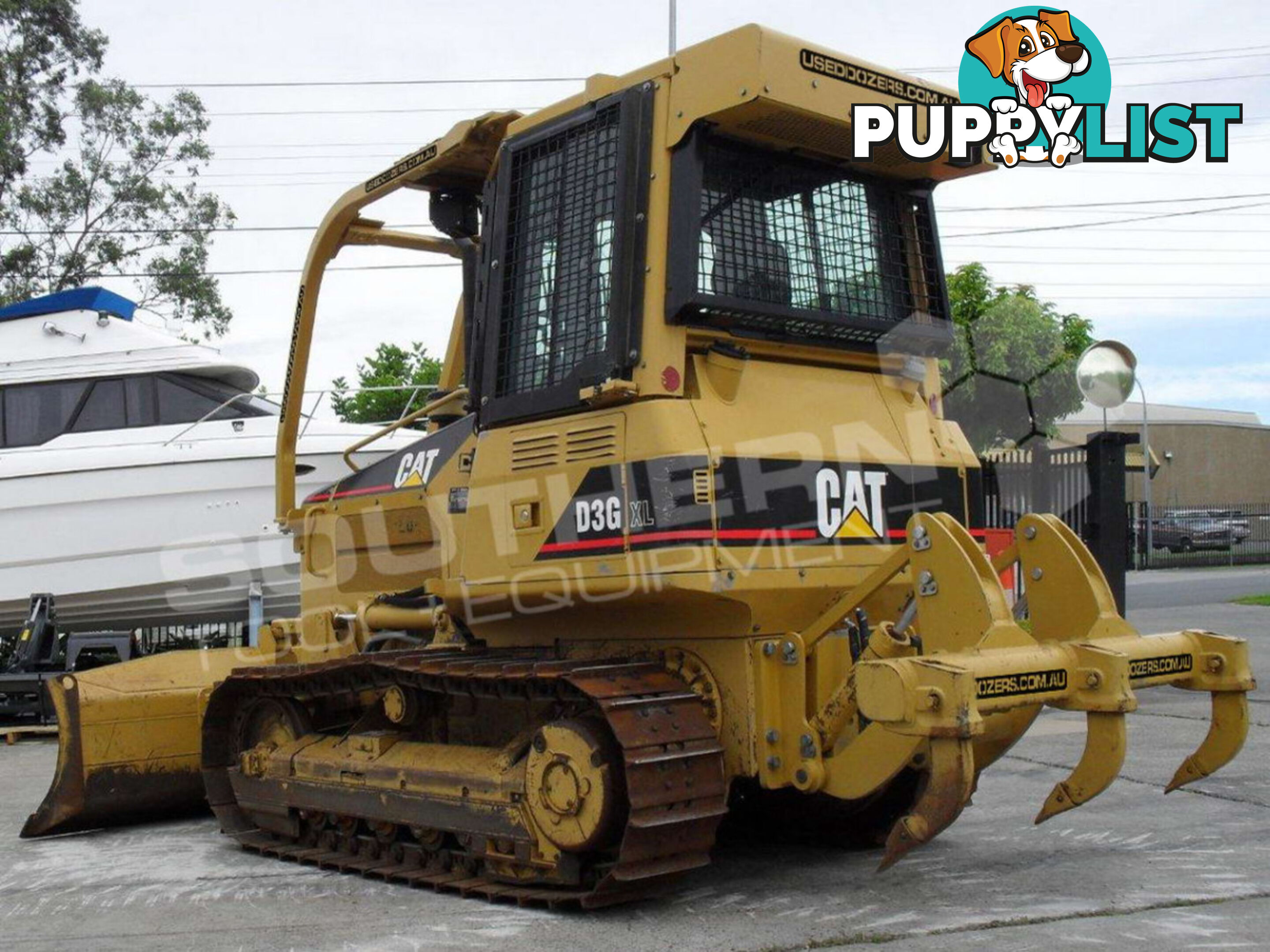 Caterpillar D3G Two Barrel Dozer Rippers