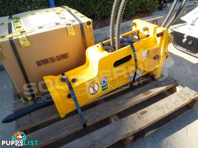 UBTECH UBT45S Silence Hydraulic Hammer Rock Concrete Breaker Suit 6-11 Tonne Excavators 