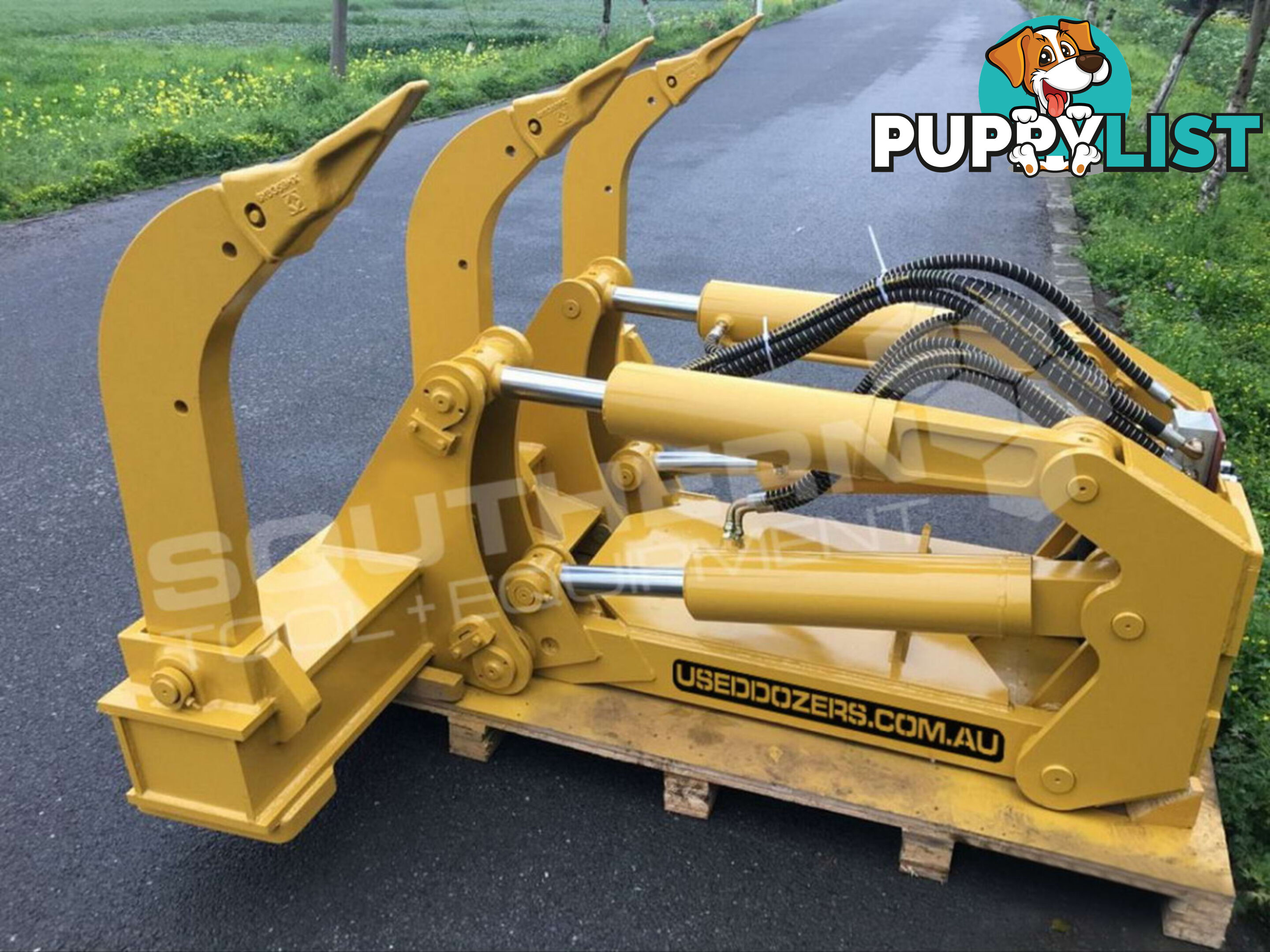 Komatsu D65 Four Barrel Dozer Rippers 