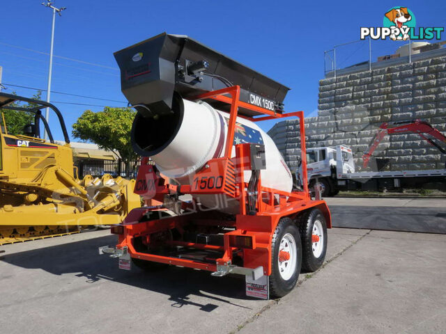 Cement Mixer CMX1500 Mobile Batching Plant Trailer 