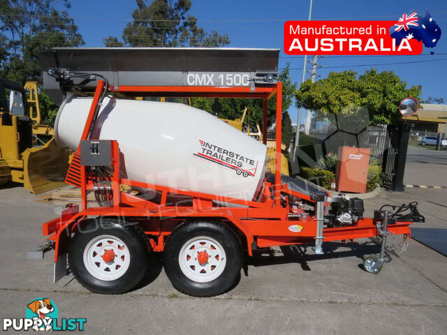 Cement Mixer CMX1500 Mobile Batching Plant Trailer 