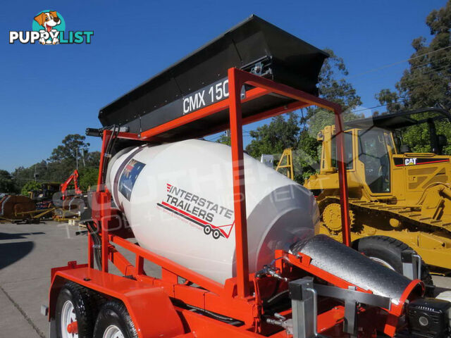 Cement Mixer CMX1500 Mobile Batching Plant Trailer 