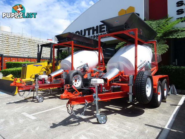 Cement Mixer CMX1500 Mobile Batching Plant Trailer 