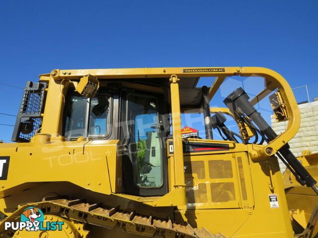 Caterpillar D6T XL Bulldozer with Stick Rake