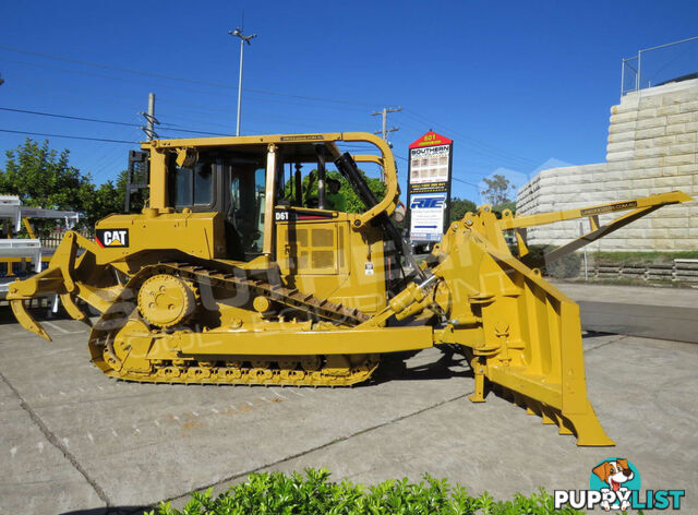 Caterpillar D6T XL Bulldozer with Stick Rake