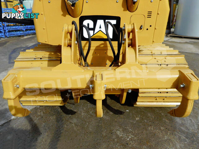 Caterpillar D5K WT Bulldozer with Drive in Stick Rake Tree Spear