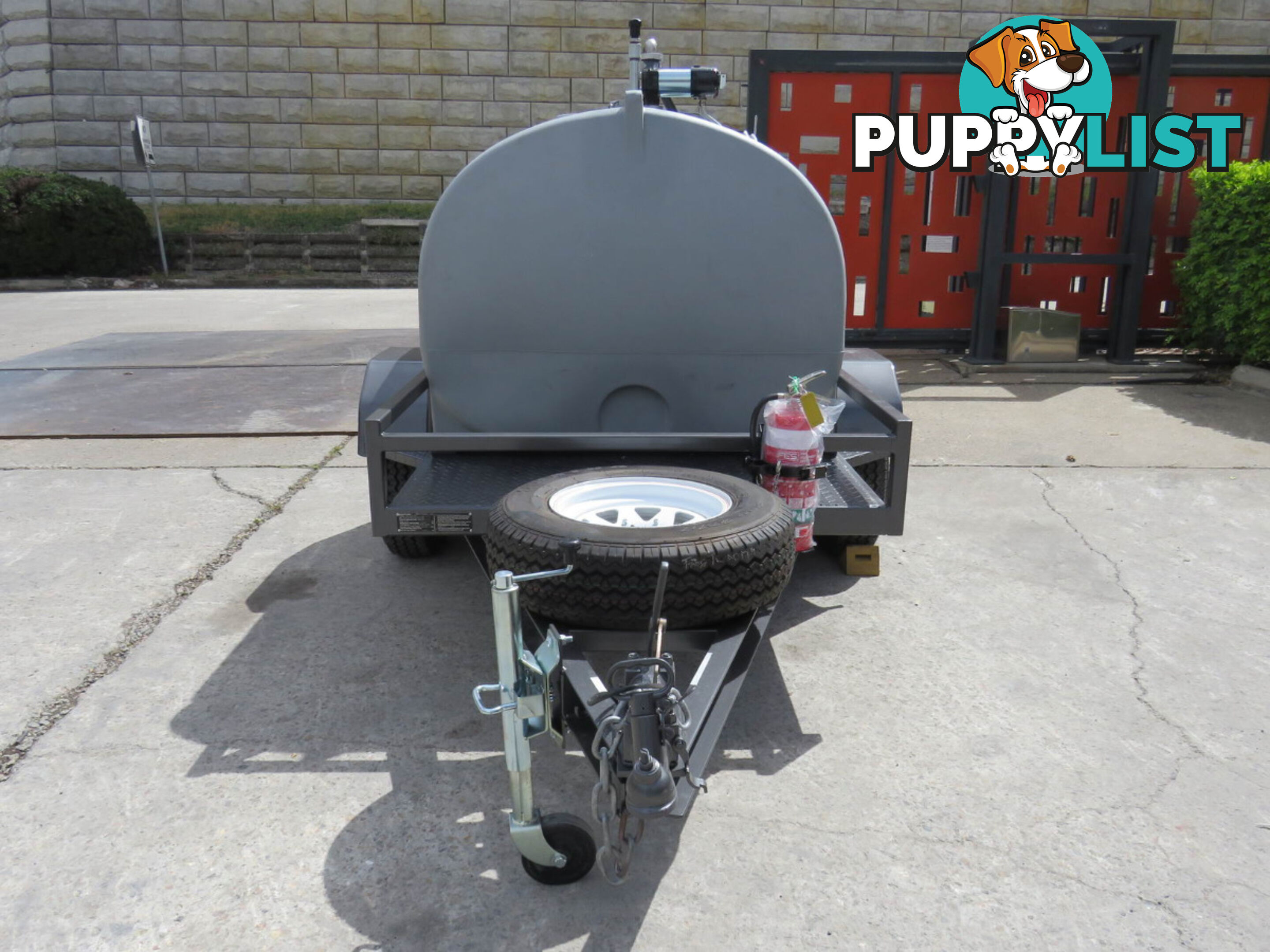  Trailer 1200L Diesel Fuel Tank 12V 85L/PM High flow Mine Spec 