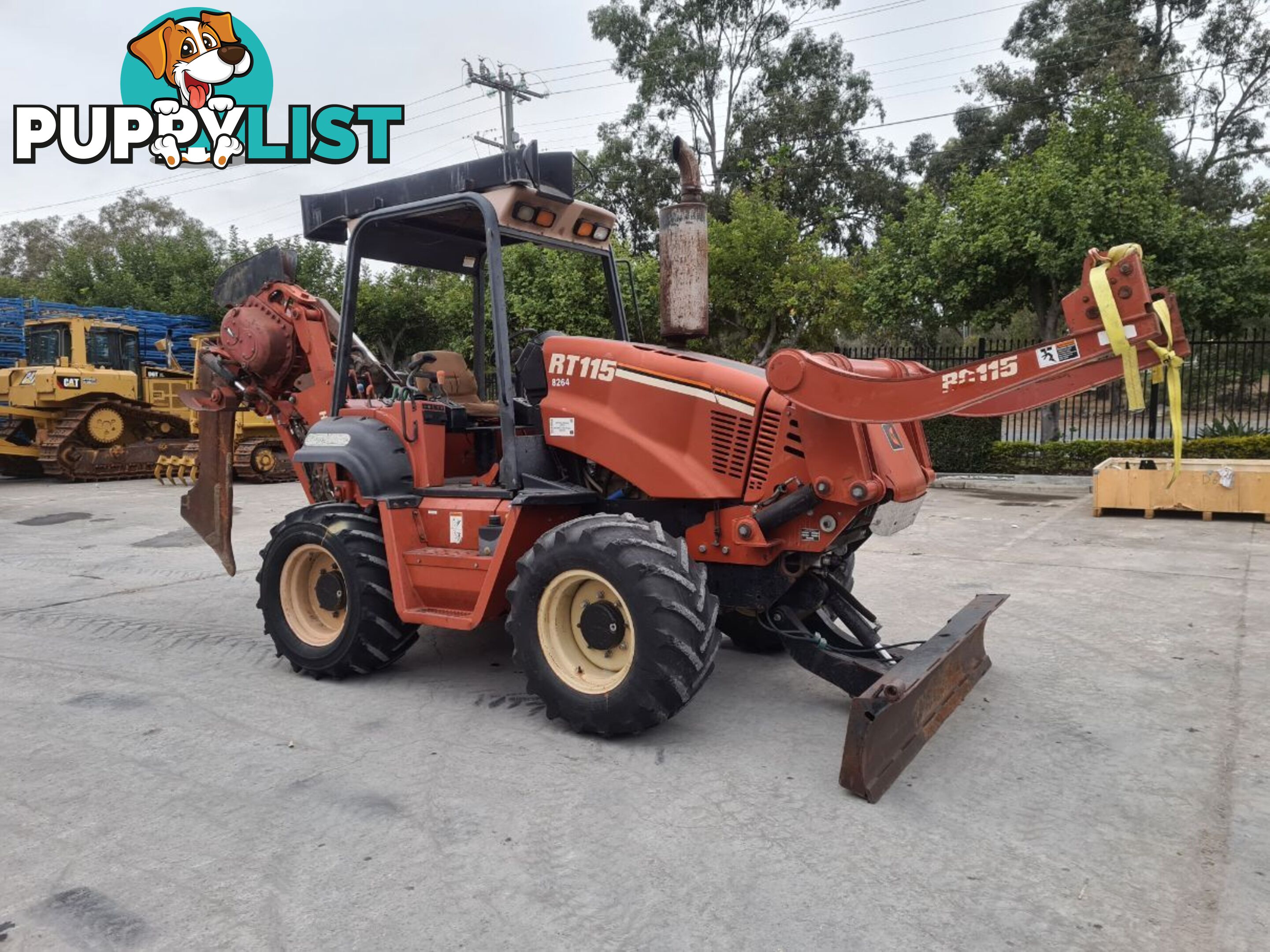 Ditch Witch RT115 Trencher (Stock No. 89694)