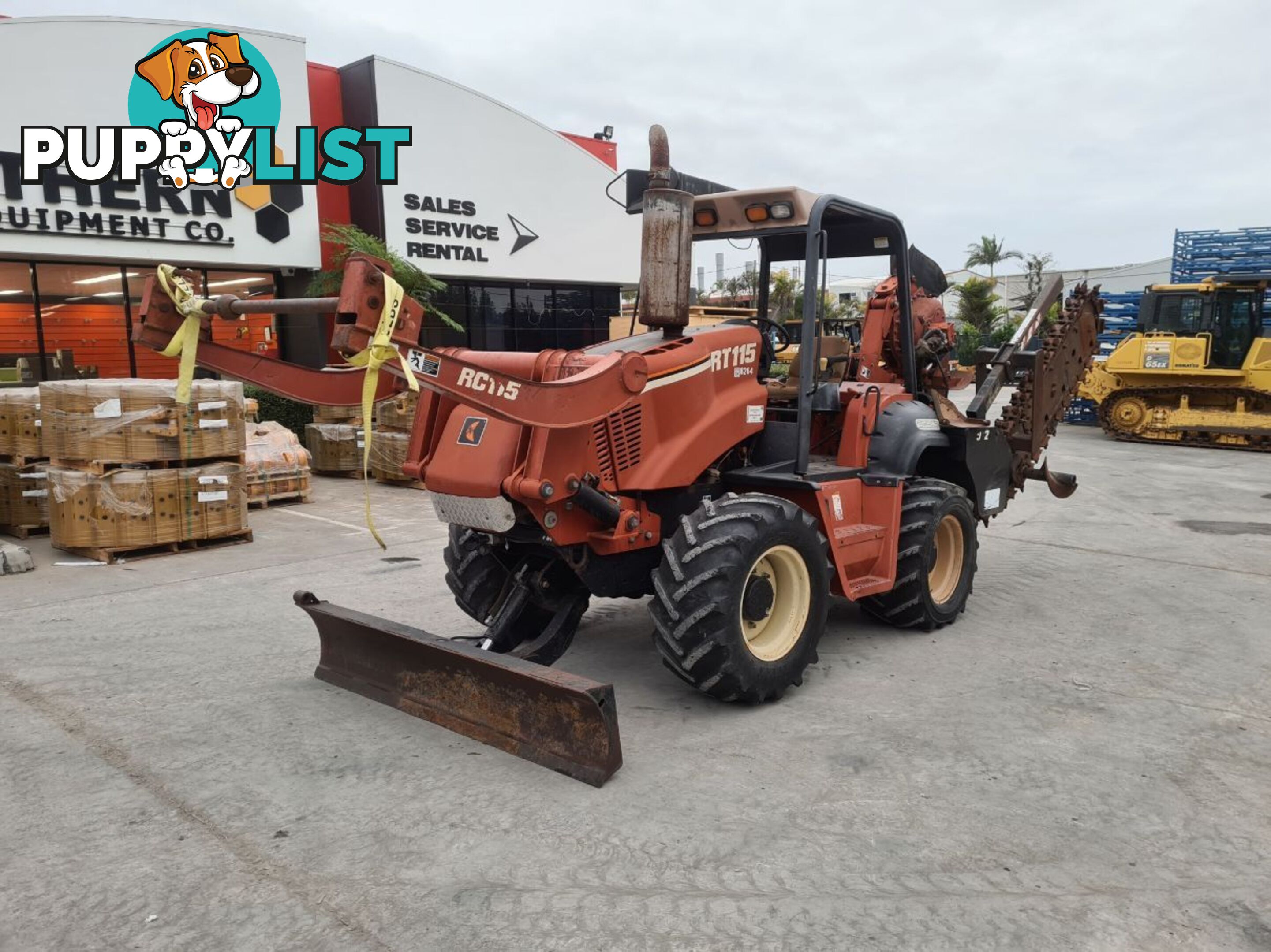 Ditch Witch RT115 Trencher (Stock No. 89694)