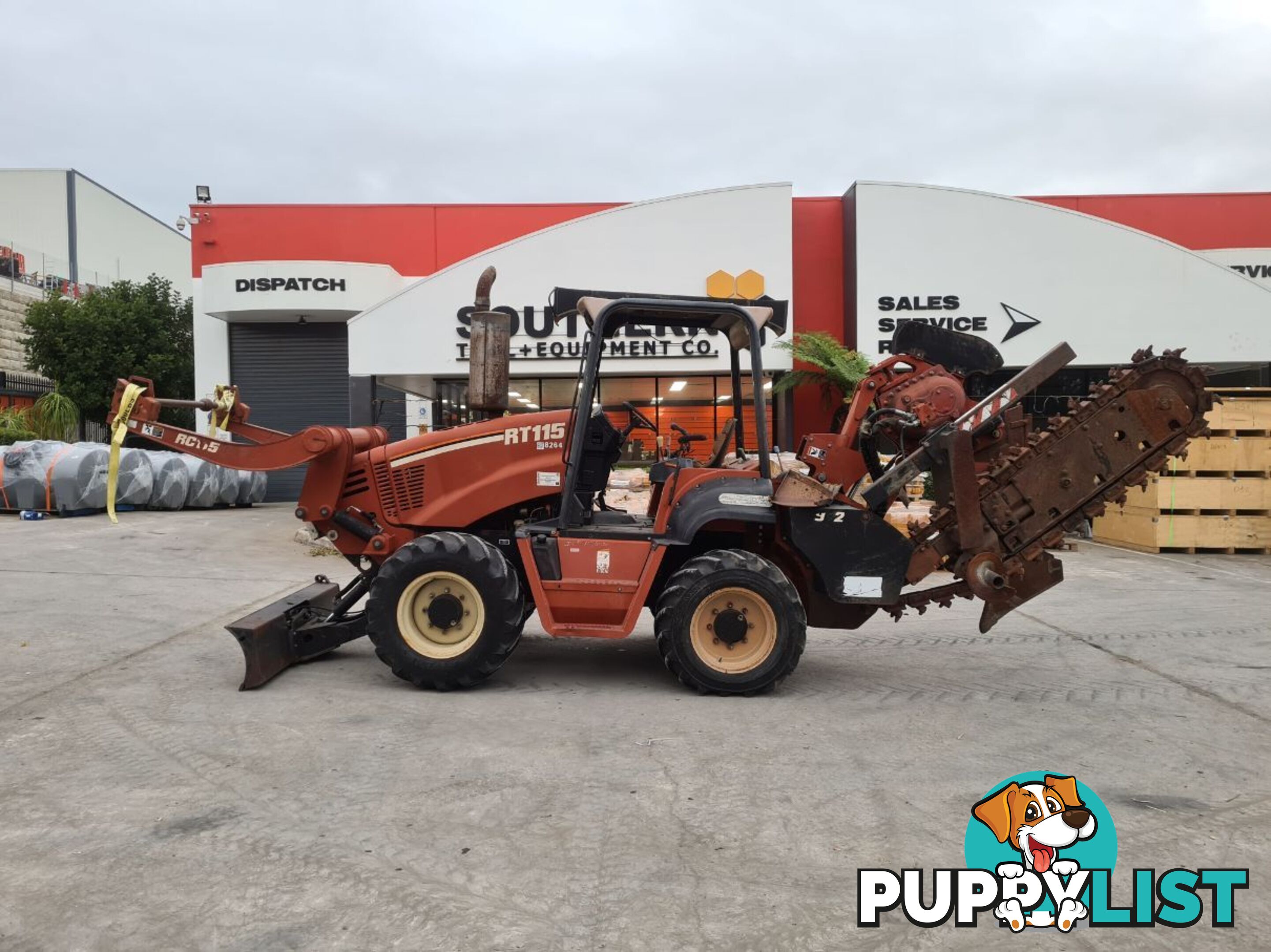 Ditch Witch RT115 Trencher (Stock No. 89694)