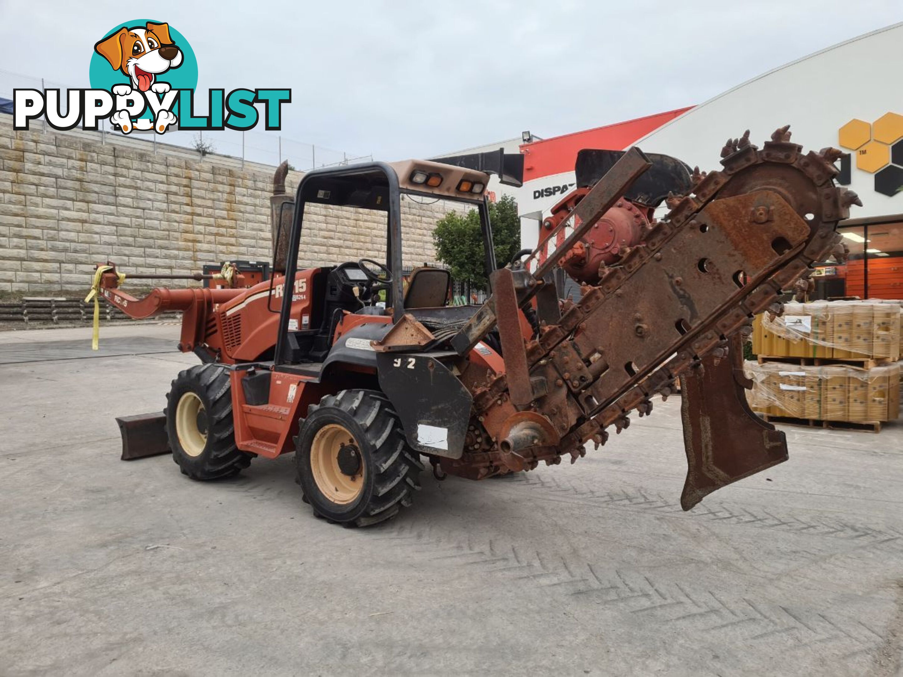 Ditch Witch RT115 Trencher (Stock No. 89694)