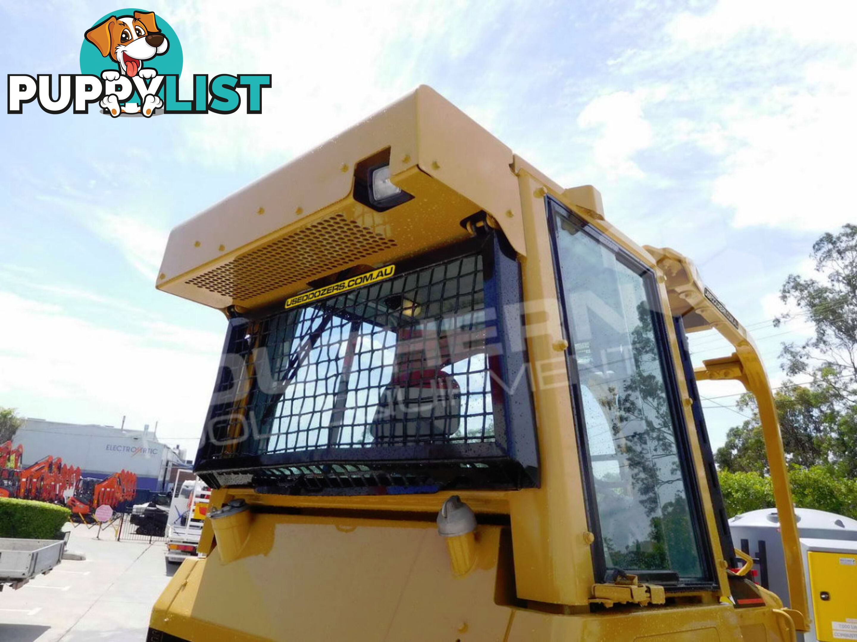 Caterpillar D5G XL Dozers Screens & Sweeps / CAT D5 Forestry guard