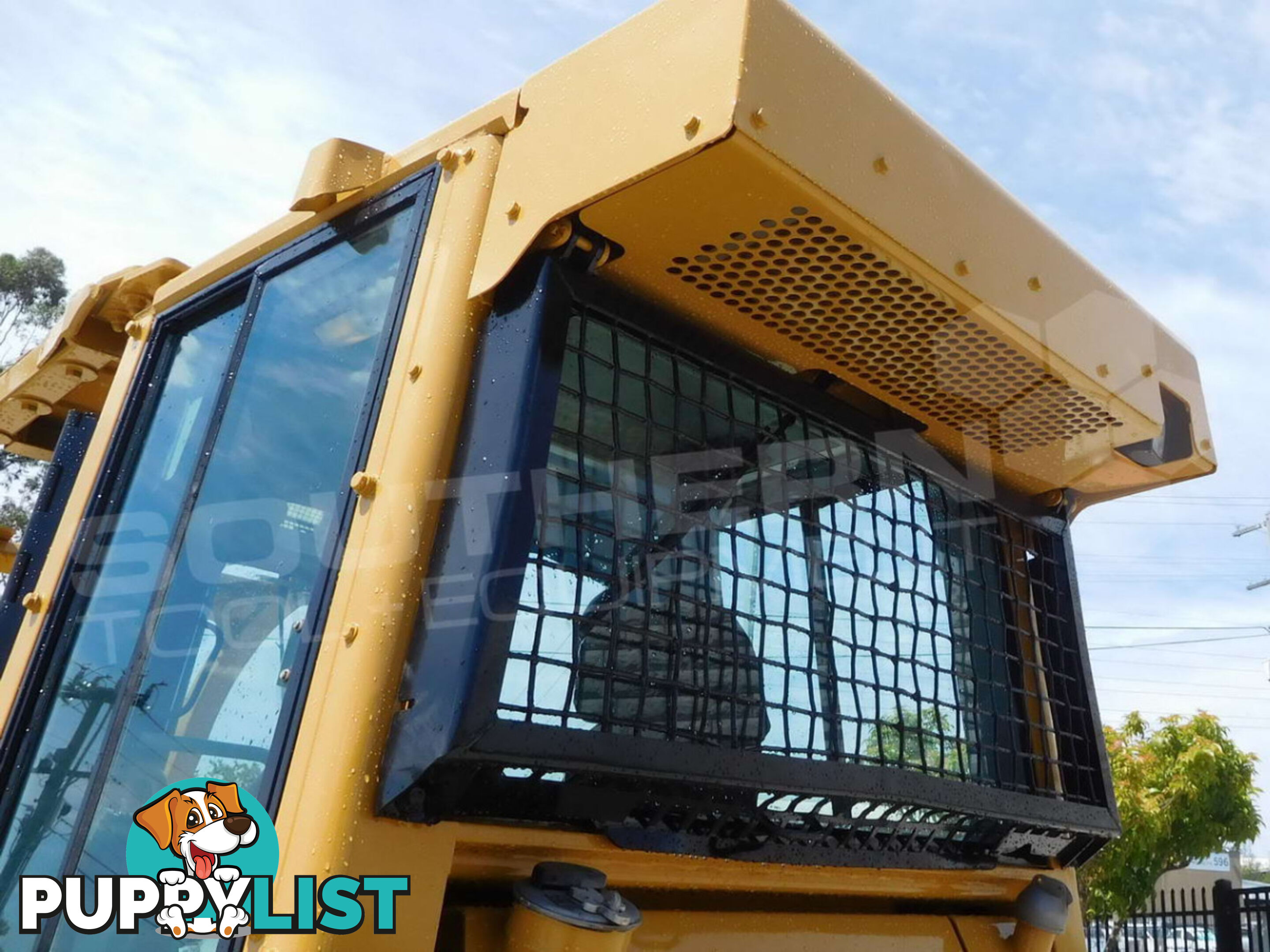 Caterpillar D5G XL Dozers Screens & Sweeps / CAT D5 Forestry guard