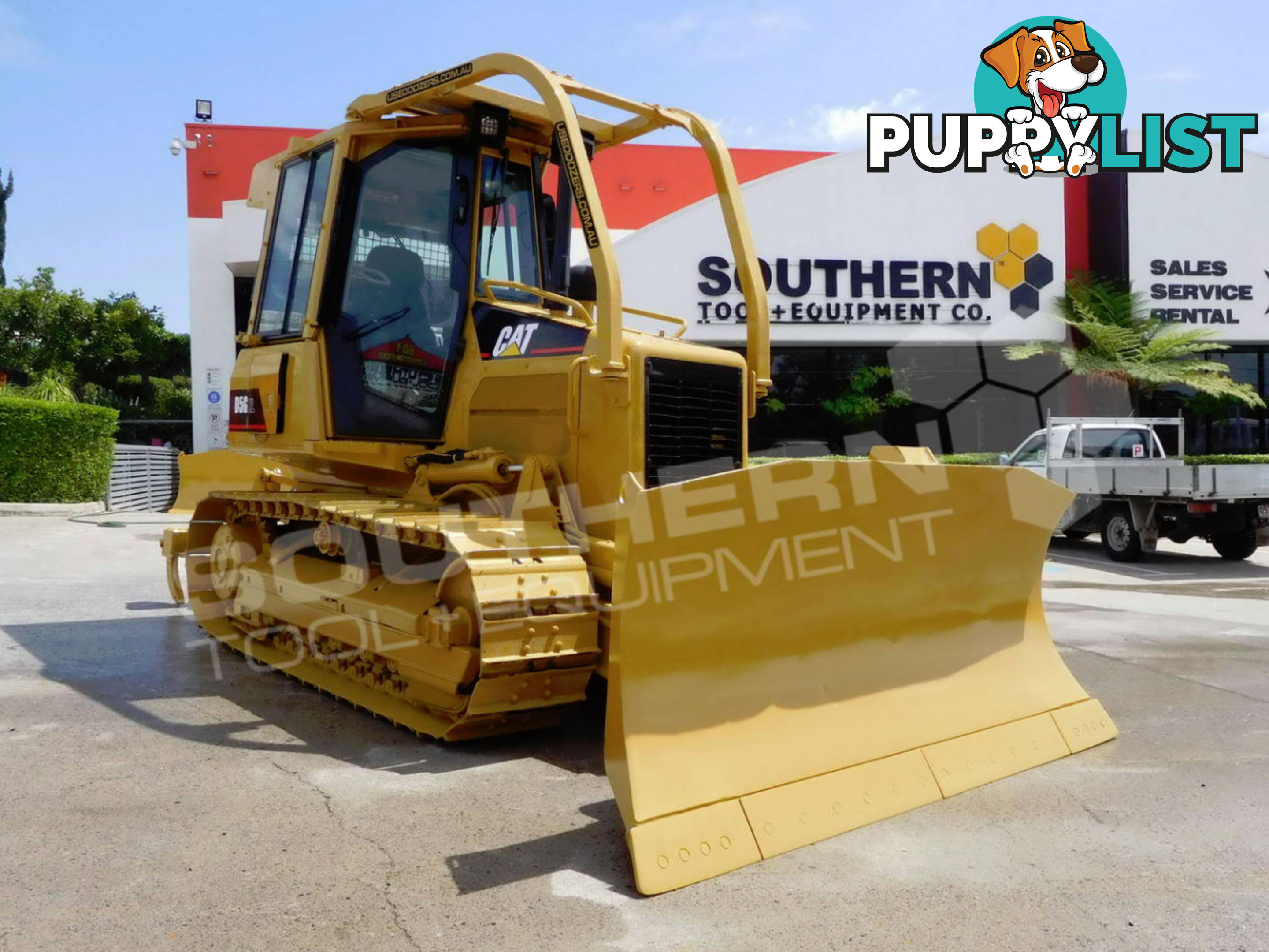 Caterpillar D5G XL Dozers Screens & Sweeps / CAT D5 Forestry guard