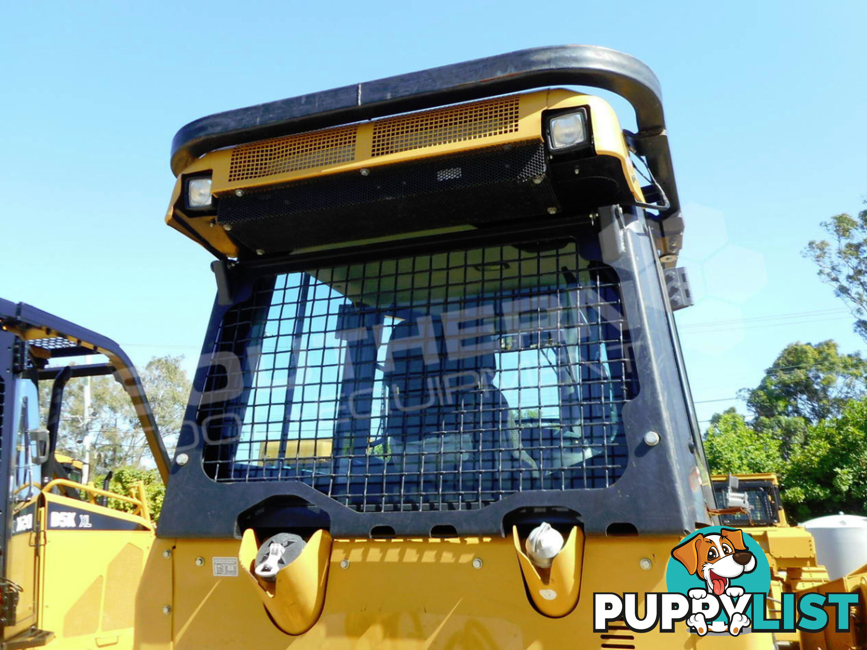 Caterpillar D3K D3K2 Dozers Screens & Sweeps / CAT D3 Forestry guard 