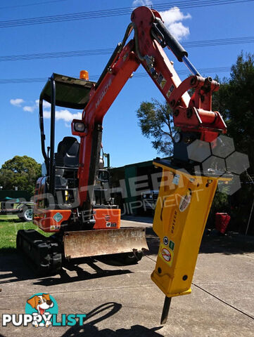 UBTECH UBT10S Silence Hydraulic Hammer Rock Concrete Breaker