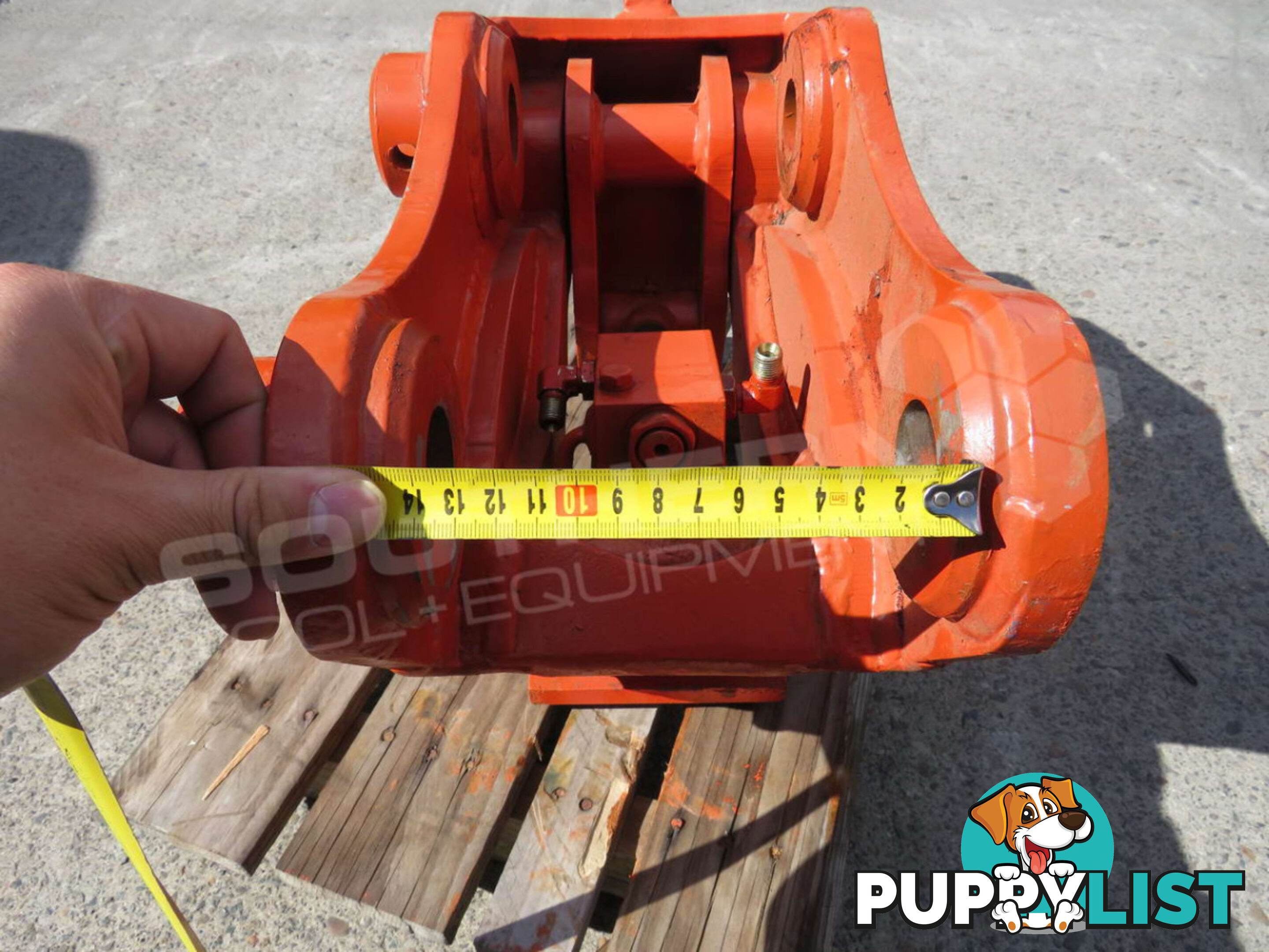  Hydraulic Quick Hitch Suits 4 Ton Kubota KX121 Excavators PP238 