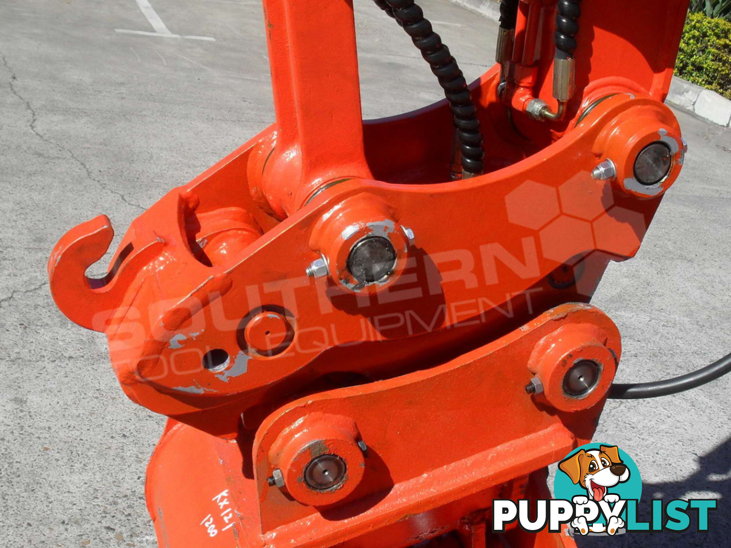  Hydraulic Quick Hitch Suits 4 Ton Kubota KX121 Excavators PP238 