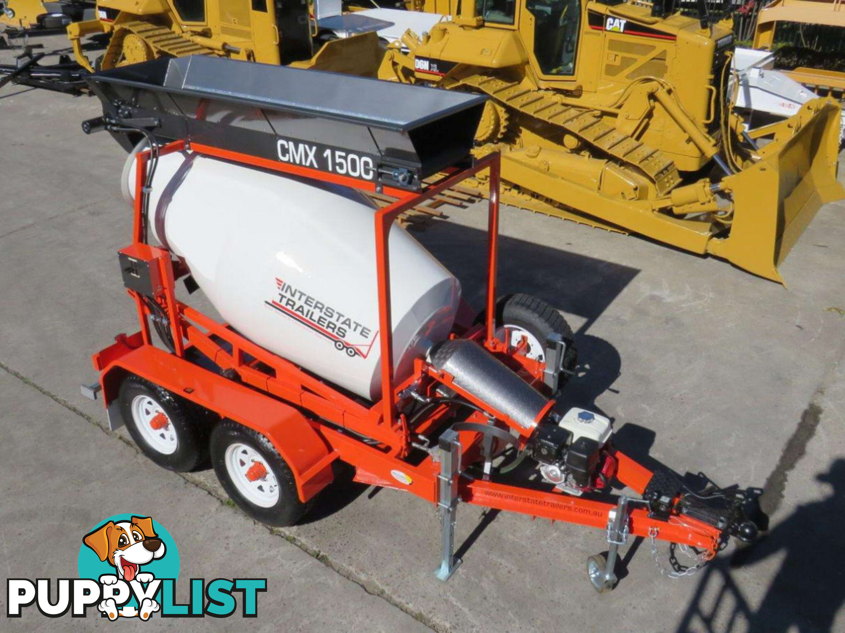 Concrete Mixer CMX1500 Mobile Cement Batching Trailer