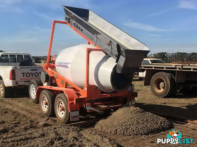 Concrete Mixer CMX1500 Mobile Cement Batching Trailer