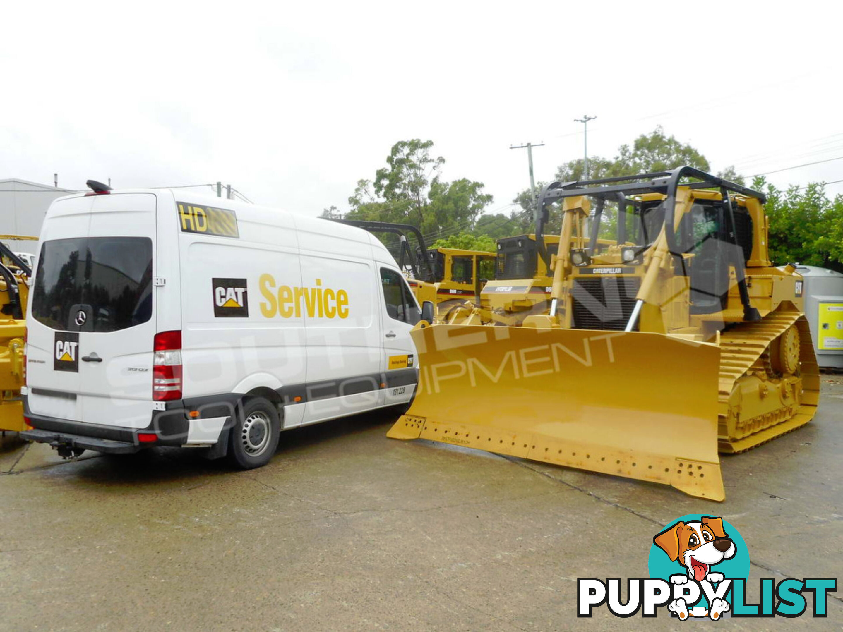 CATERPILLAR D6N XL Bulldozer w Sweeps & Screens