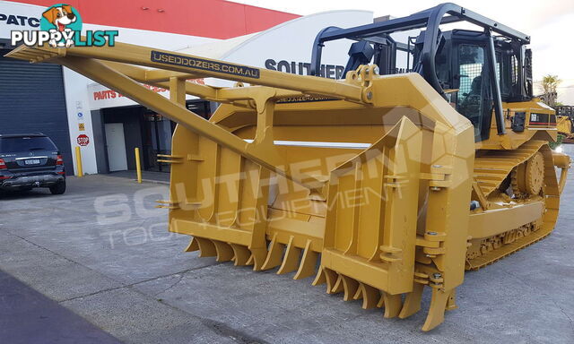 CATERPILLAR D6R XL Bulldozer SU Blade Stick Rake & Tree Spear fitted