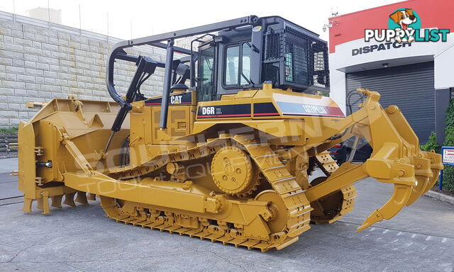 CATERPILLAR D6R XL Bulldozer SU Blade Stick Rake & Tree Spear fitted