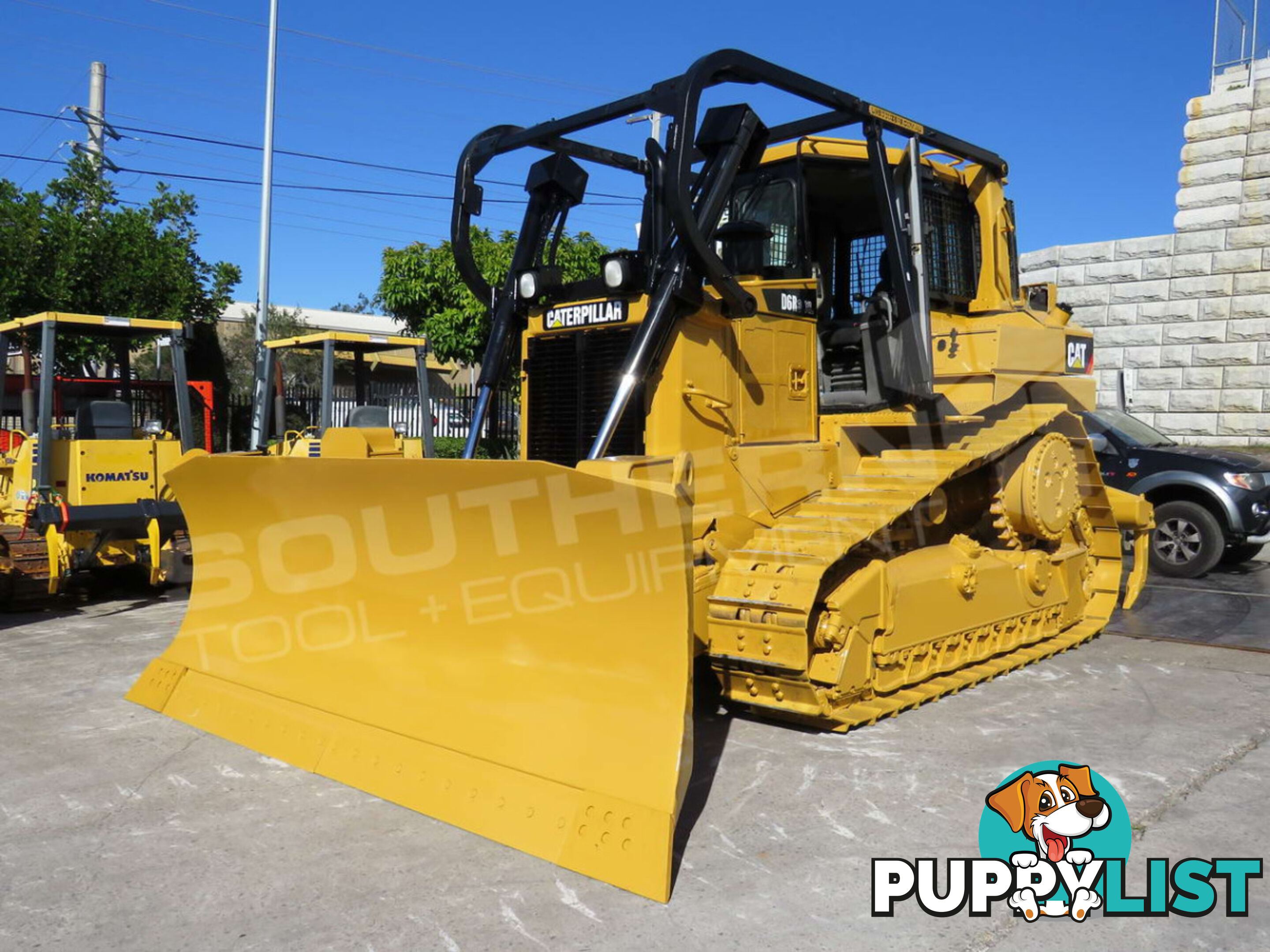 CATERPILLAR D6R XL Bulldozer VPAT blade CAT D6 dozer