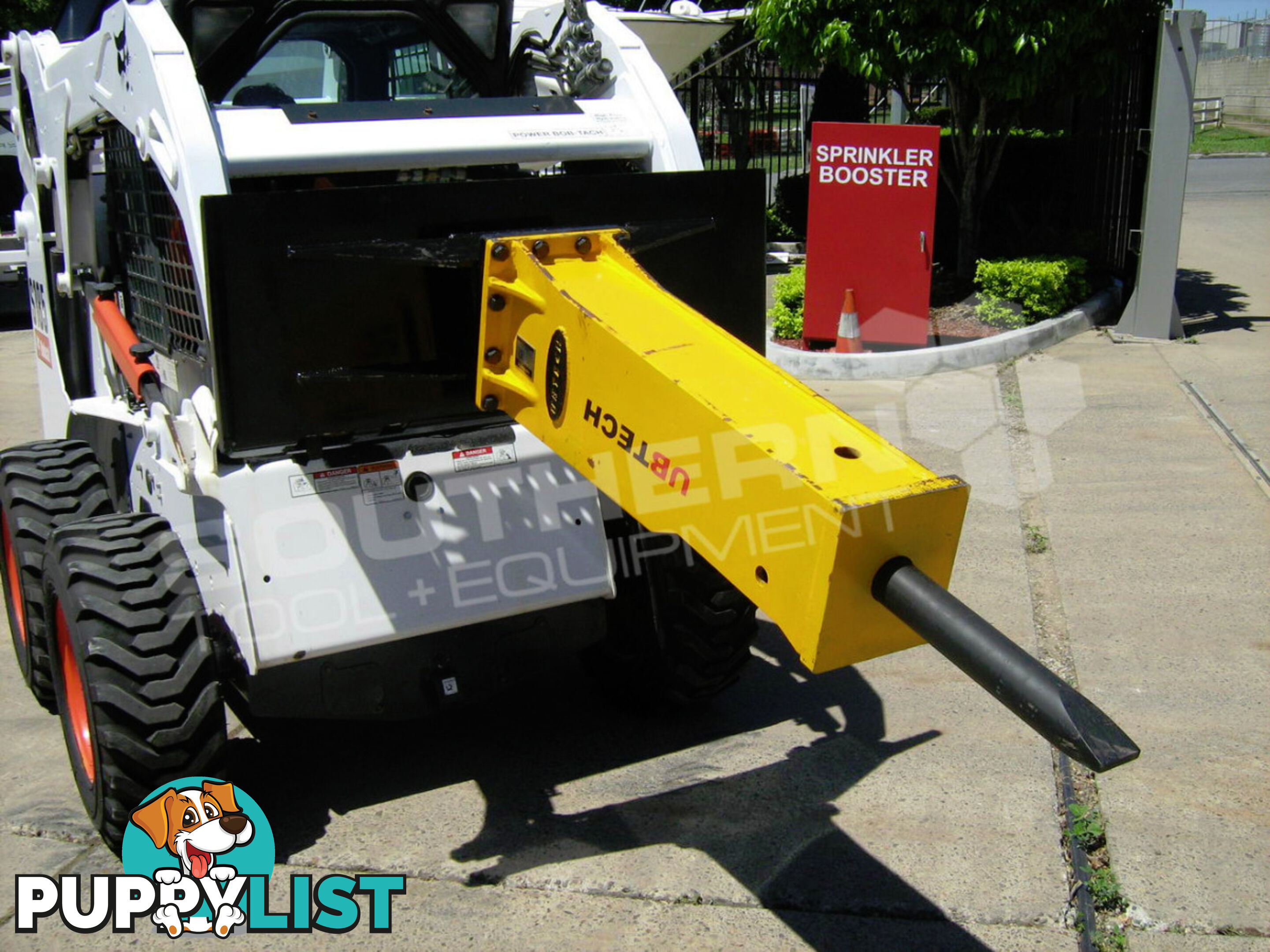 UBT45S Silence Hydraulic Hammer / Rock Concrete Breaker Suit Bobcat Skid steer loaders 