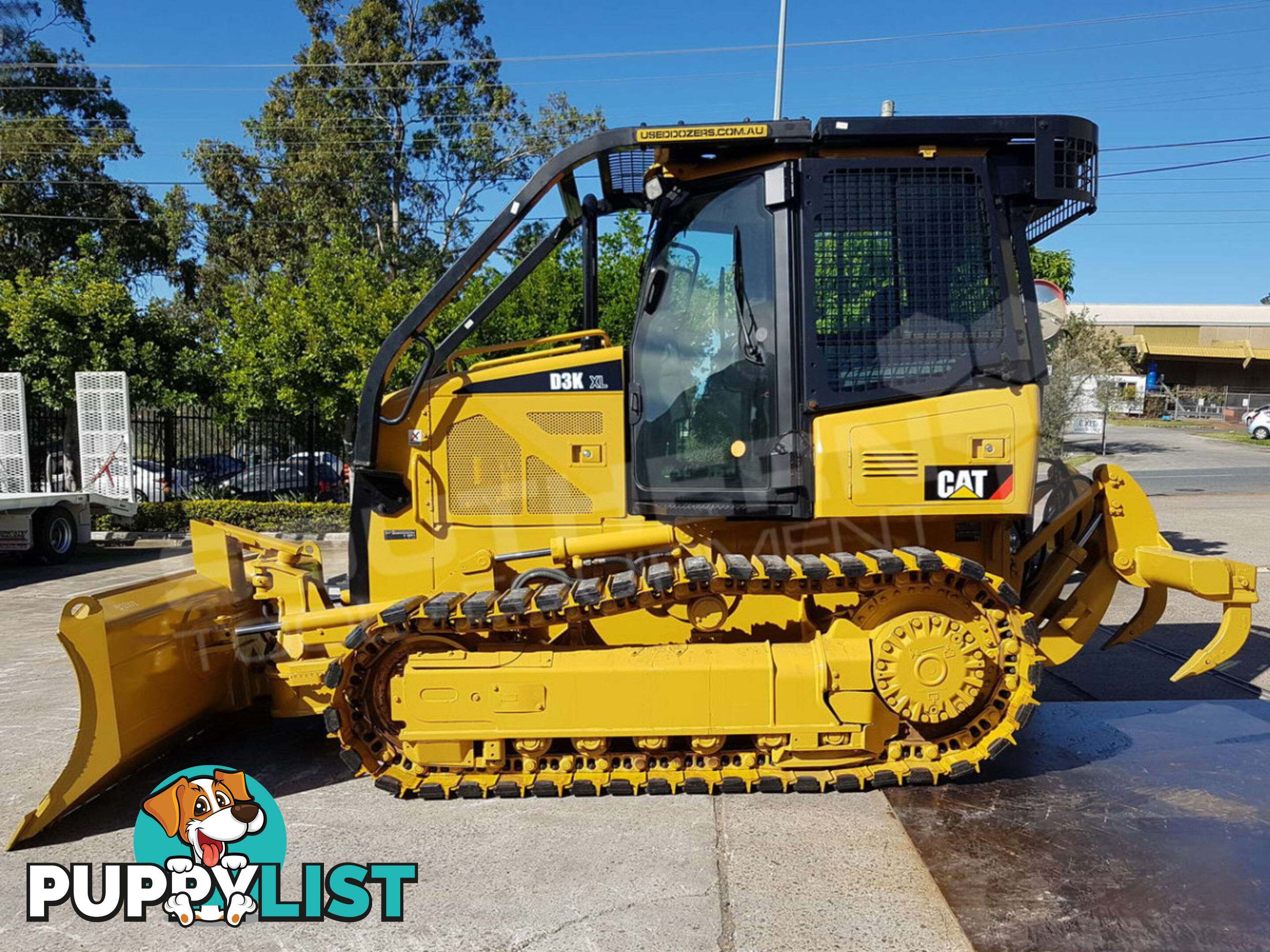 CATERPILLAR D3K XL Bulldozer / w Rubber Pads fitted