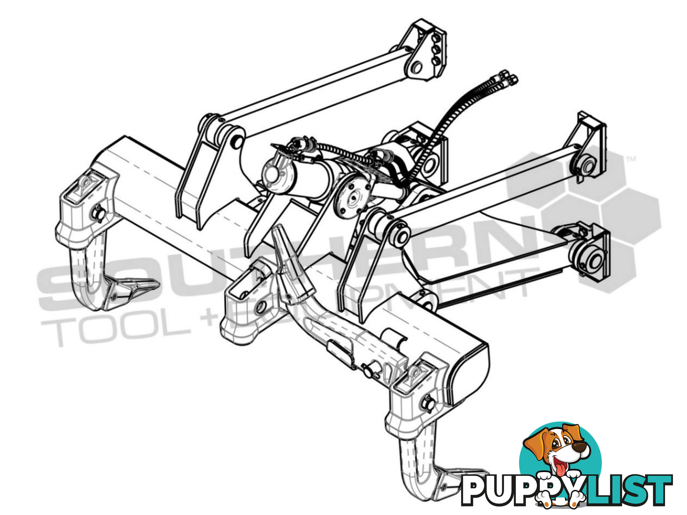 Caterpillar D6N D6M D5H Multi Shank Dozer Rippers