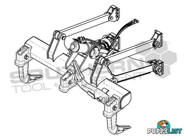 Caterpillar D6N D6M D5H Multi Shank Dozer Rippers